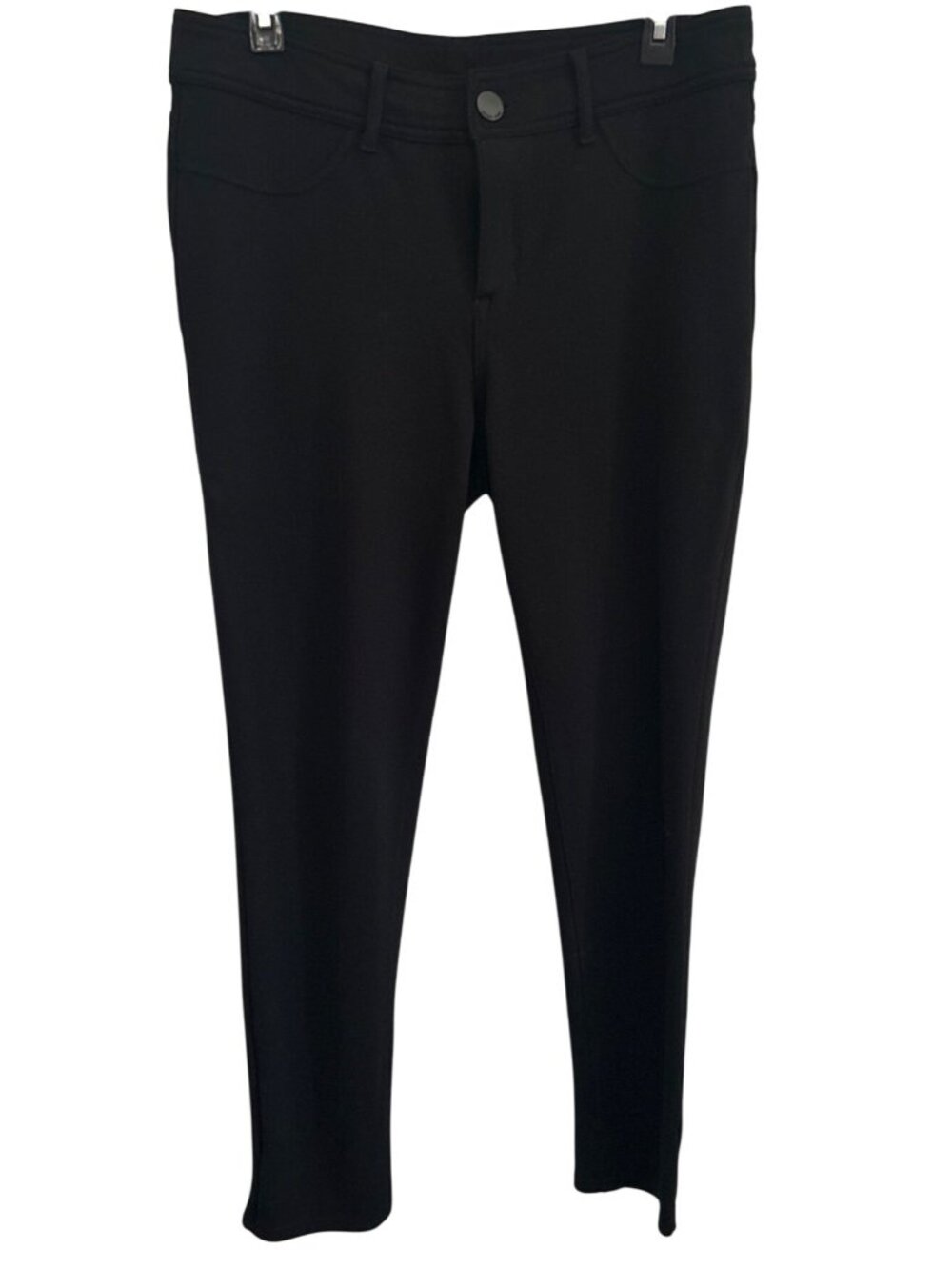 Seven7 Black Skinny Leggings Pants Size 12 Stretch Everyday Comfort